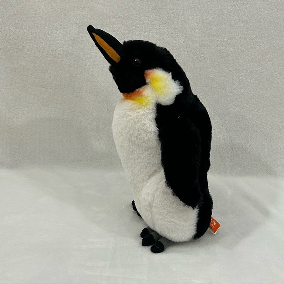 Wild Republic Emperor Penguin Stuffed Plush Zoo Animal Toy Cuddlekins 12'' - Picture 1 of 8